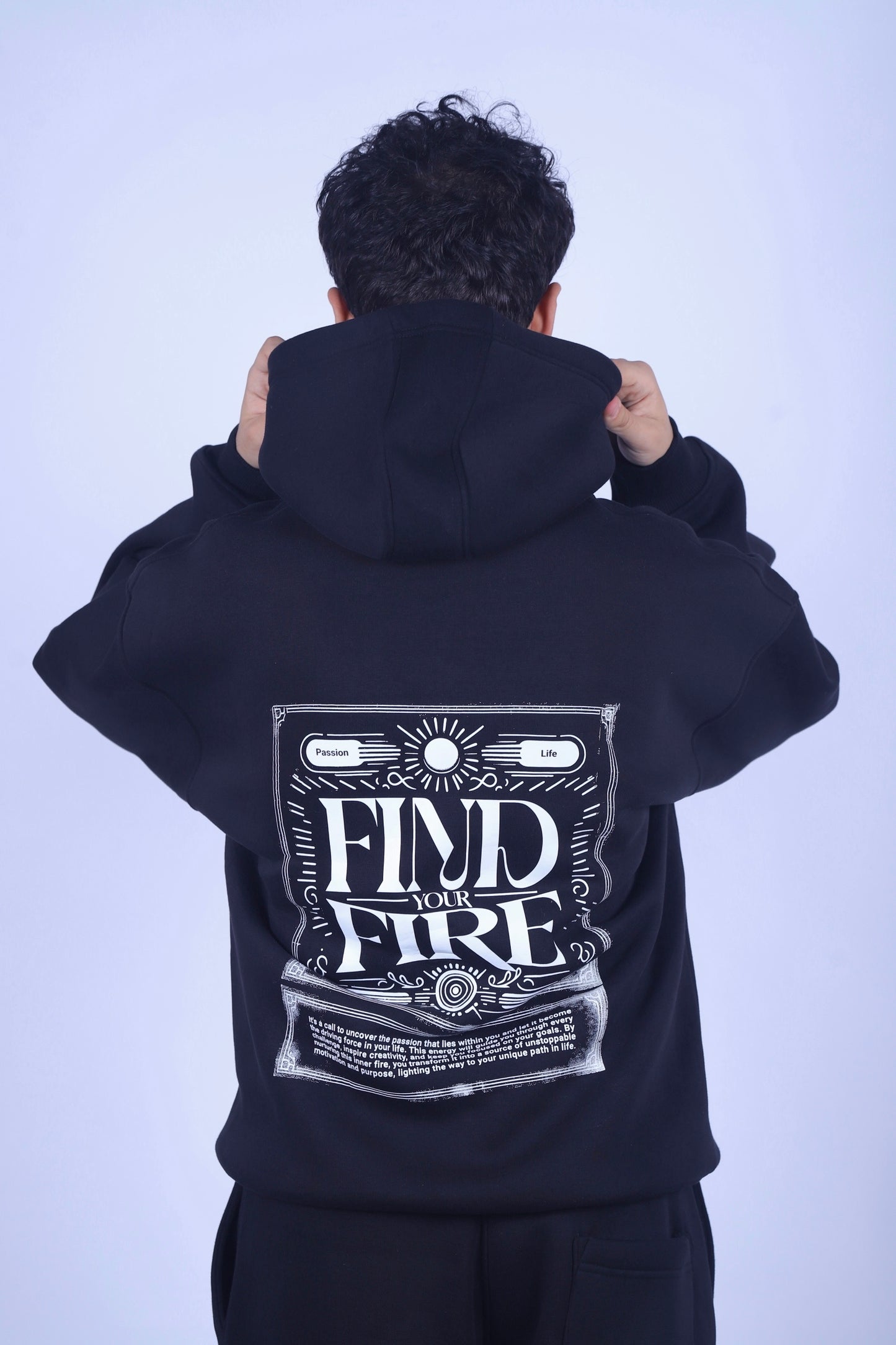 Hoodie (Find your fire)