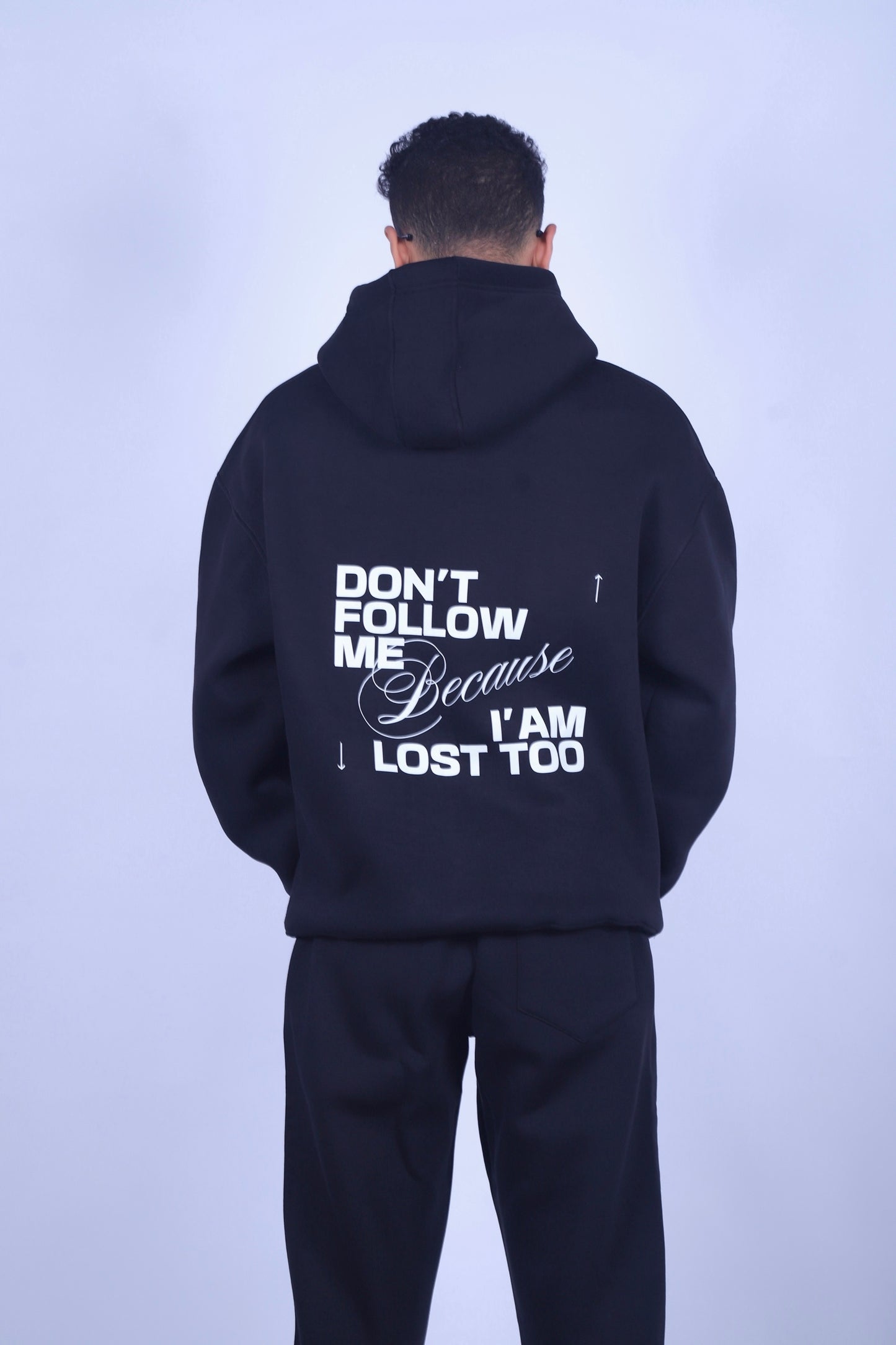 Set (Don't follow me) (Black)